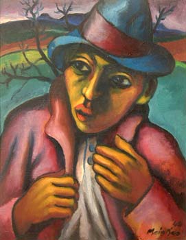 1945 Coloured boy ('Jan') 450x350mm_JM82